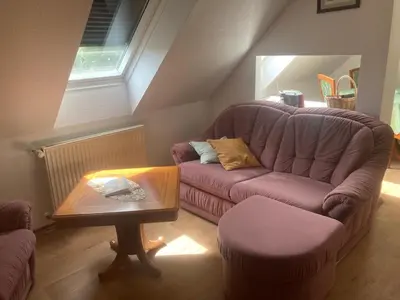 Ein Sitzbereich in der Unterkunft Alter Rhin