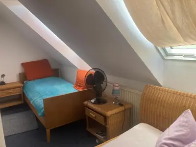 Ein Bett oder Betten in einem Zimmer der Unterkunft Alter Rhin