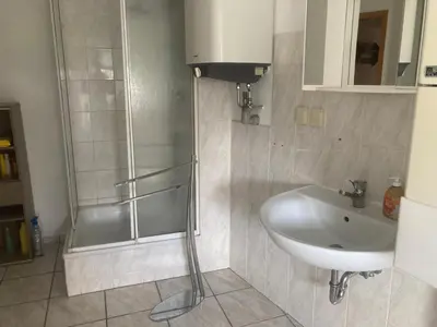 Ein Badezimmer in der Unterkunft Alter Rhin