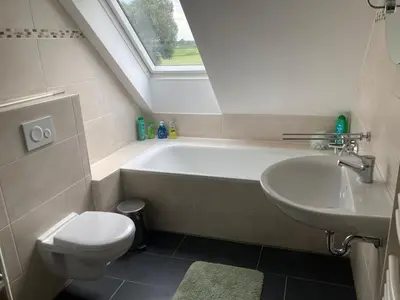 Ein Badezimmer in der Unterkunft Alter Rhin
