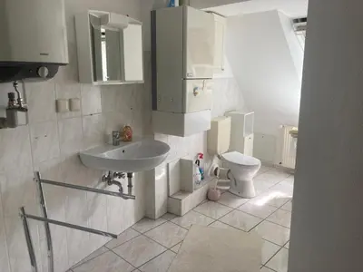 Ein Badezimmer in der Unterkunft Alter Rhin