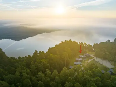Naturlandschaft in der Nähe des Ferienhauses