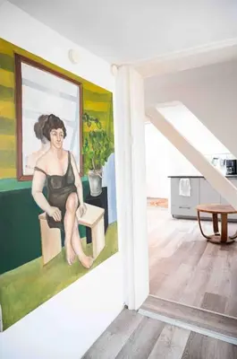 TV/Unterhaltungsangebot in der Unterkunft Appartment im DG Berlin / 5 min zur Messe