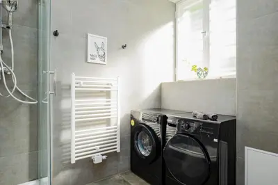 Grundriss der Unterkunft Blue Chili 32 - Stadtwohnung für 3 modern zentral Karlshorst Wlan