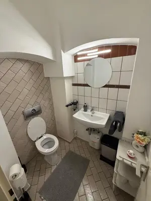 Ein Badezimmer in der Unterkunft Ferienwohnung Kreuzberg