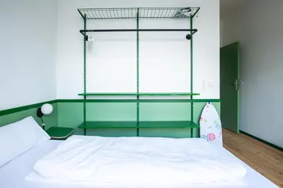 Ein Bett oder Betten in einem Zimmer der Unterkunft Flattering - Berlin