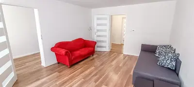 Ein Sitzbereich in der Unterkunft Apartment 4 in Altstadt in Angermünde