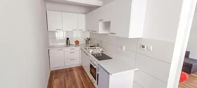 Küche/Küchenzeile in der Unterkunft Apartment 4 in Altstadt in Angermünde
