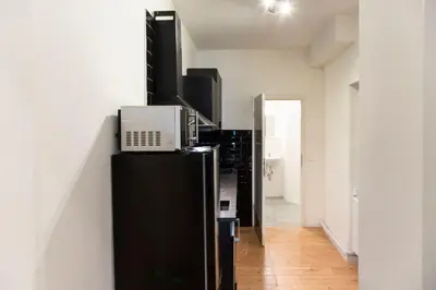 Küche/Küchenzeile in der Unterkunft Cosy loft style Apartment in Berlin Wilmersdorf