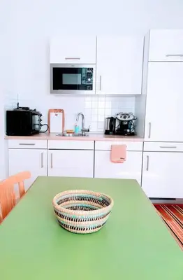 Küche/Küchenzeile in der Unterkunft Design Apartment Berlin Prenzlauer Berg