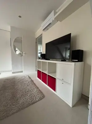 TV/Unterhaltungsangebot in der Unterkunft Zentrale Wohnung im Grünen!
