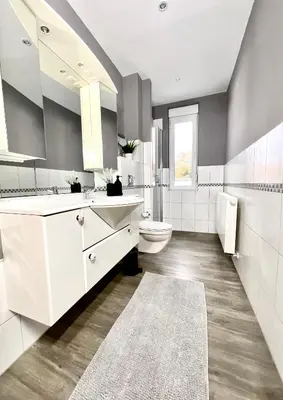 Ein Badezimmer in der Unterkunft Haus Gitta - Wohlfühlen & Genießen