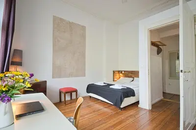 Ein Bett oder Betten in einem Zimmer der Unterkunft 2 Bedroom Apartment (ABEMI)