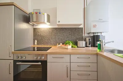 Küche/Küchenzeile in der Unterkunft 2 Bedroom Apartment (ABEMI)