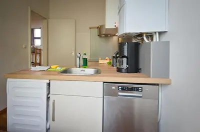 Küche/Küchenzeile in der Unterkunft 2 Bedroom Apartment (ABEMI)