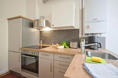 Küche/Küchenzeile in der Unterkunft 2 Bedroom Apartment (ABEMI)