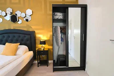 Ein Bett oder Betten in einem Zimmer der Unterkunft Style Apartment Berlin
