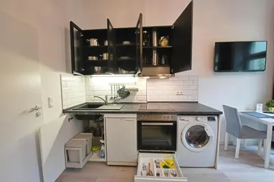 Küche/Küchenzeile in der Unterkunft Style Apartment Berlin