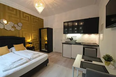 Küche/Küchenzeile in der Unterkunft Style Apartment Berlin