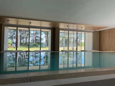 Der Swimmingpool an oder in der Nähe von My Marina Apartment mit Pool und Sauna am See
