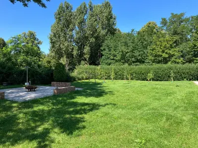 Ein Garten an der Unterkunft Havelstern Ketzin, Ferienhaus Hecht