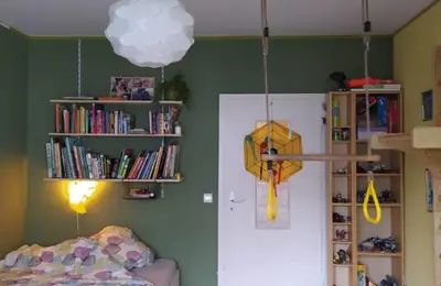 Die Bibliothek in der Ferienwohnung
