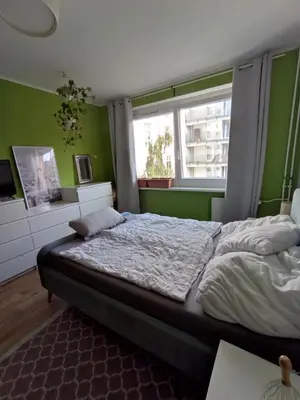 Ein Bett oder Betten in einem Zimmer der Unterkunft 3-room Apartment Berlin Museum Island 2 beds