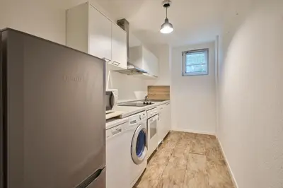 Küche/Küchenzeile in der Unterkunft Cityapartment für bis zu 8 Personen
