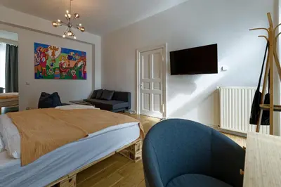 TV/Unterhaltungsangebot in der Unterkunft Apartment near Warschauer Platz and Spree river