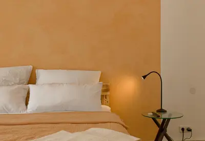Ein Bett oder Betten in einem Zimmer der Unterkunft Apartment near Warschauer Platz and Spree river