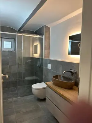 Ein Badezimmer in der Unterkunft Villa Schellhase