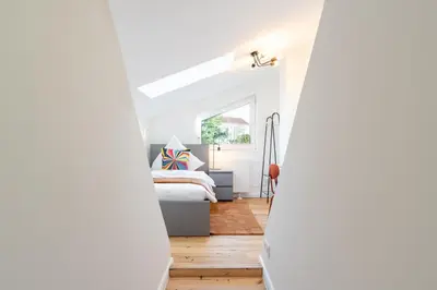 Ein Sitzbereich in der Unterkunft Neues Haus ,11 Betten, völlmöbliert mit Parkplätzen, Garage und Garten