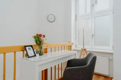 Grundriss der Unterkunft Homely Berlin - Spacious Flat Quiet, Friedrichstraße, River