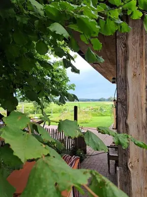 Naturlandschaft in der Nähe des Ferienhauses