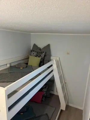 Ein Bett oder Betten in einem Zimmer der Unterkunft CASALINO DI ANNA 2