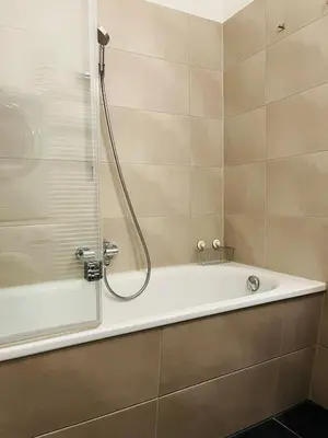 Ein Badezimmer in der Unterkunft Modern Apartment in Mitte