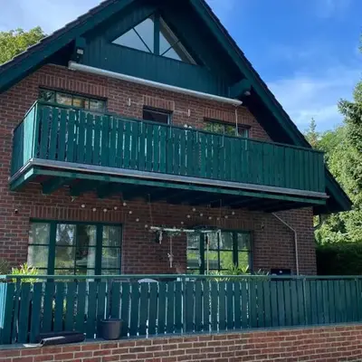 Dachwohnung mit Wasserblick und eigenem Bootssteg