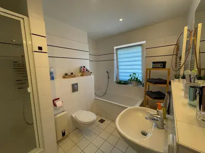 Ein Badezimmer in der Unterkunft Checkpoint Charlie Apartment