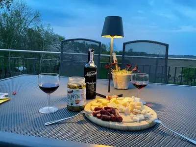 Getränke in der Unterkunft Ferienhof Weitblick