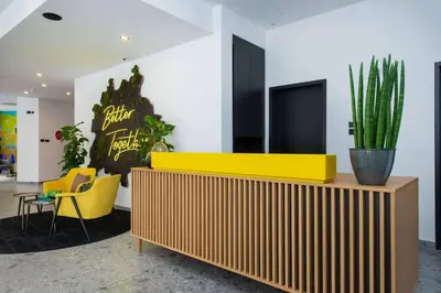 TV/Unterhaltungsangebot in der Unterkunft Vienna House Easy by Wyndham Berlin Potsdamer Platz