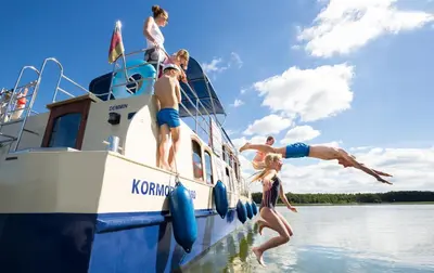 Gäste, die in der Unterkunft Boats & Yachts at Zehdenick Marina by Kuhnle-Tours übernachten