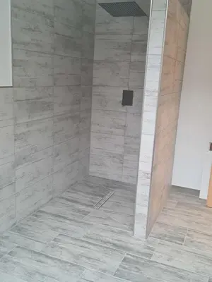 Ein Badezimmer in der Unterkunft Feriendomizil Sasse
