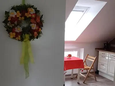 Küche/Küchenzeile in der Unterkunft Berlin - Potsdam - Fläming