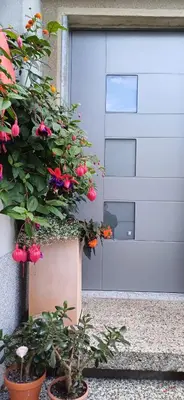 Ein Garten an der Unterkunft Berlin - Potsdam - Fläming