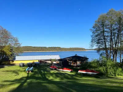Naturlandschaft in der Nähe des Ferienhauses