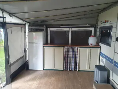 Küche/Küchenzeile in der Unterkunft Ferienhof-Havelblick