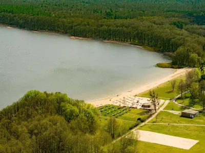 Naturlandschaft in der Nähe des Ferienhauses