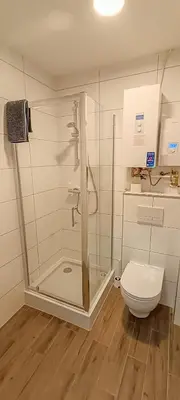 Ein Badezimmer in der Unterkunft Apartment 3 in Altstadt in Angermünde