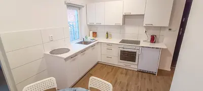 Küche/Küchenzeile in der Unterkunft Apartment 3 in Altstadt in Angermünde