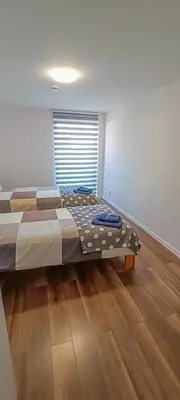 Ein Bett oder Betten in einem Zimmer der Unterkunft Apartment 3 in Altstadt in Angermünde